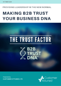 The Trust Factor - Making Trust your Business DNA