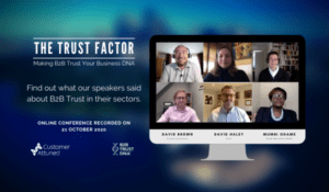 The Trust Factor - Making B2B Trust your business DNA - Read the panel discussion