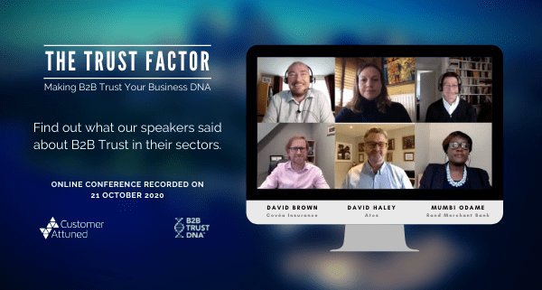 The Trust Factor - Making B2B Trust your business DNA - Panel Summary