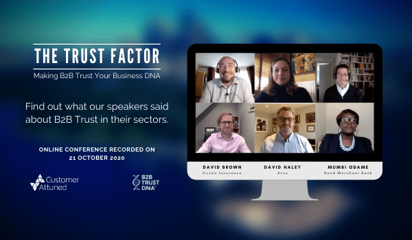 The Trust Factor - Making B2B Trust your business DNA - Panel Summary