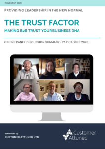 The Trust Factor - Panel Summary