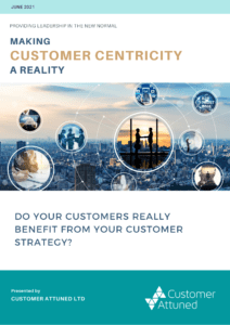 June Newszine- Making Customer Centricity a Reality Cover