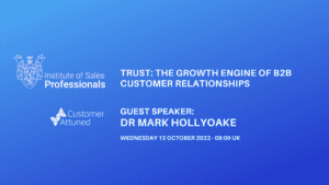 Trust: the growth engine of B2B customer relationships