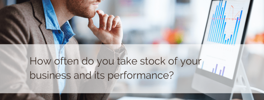 Take stock of business performance